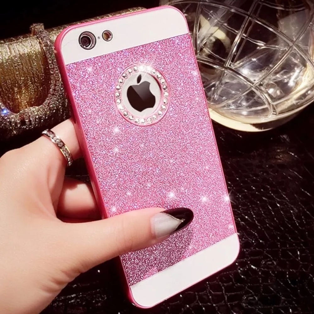 iPhone 6s Plus Bling Glitter Crystal Case Cover